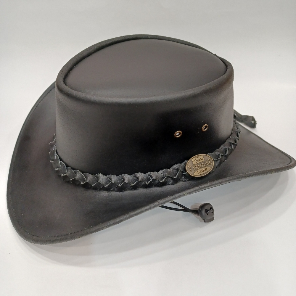 Cowboy Hat Leather Handmade Western Hat, Farmer Hat, Riding Hat